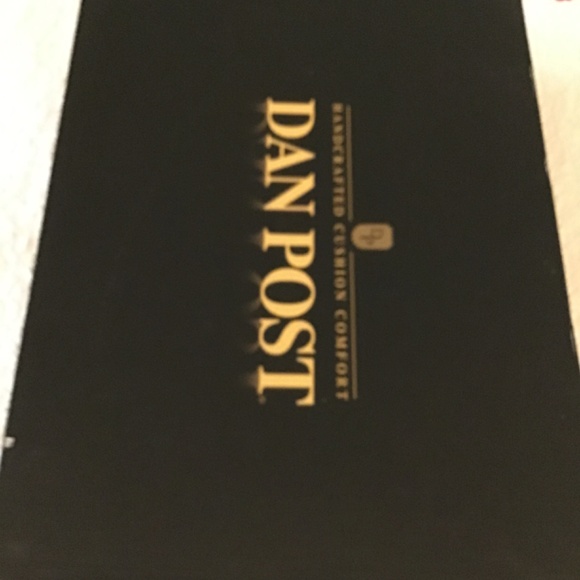 Cowboy boots- DAN POST Honey Waxy 9.5 EW Python - Picture 14 of 14